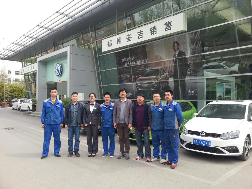 回访郑州安吉学生