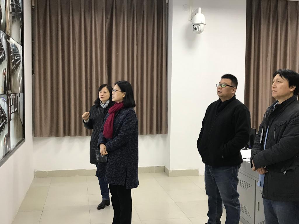 副校长李欣金河校区学风督导