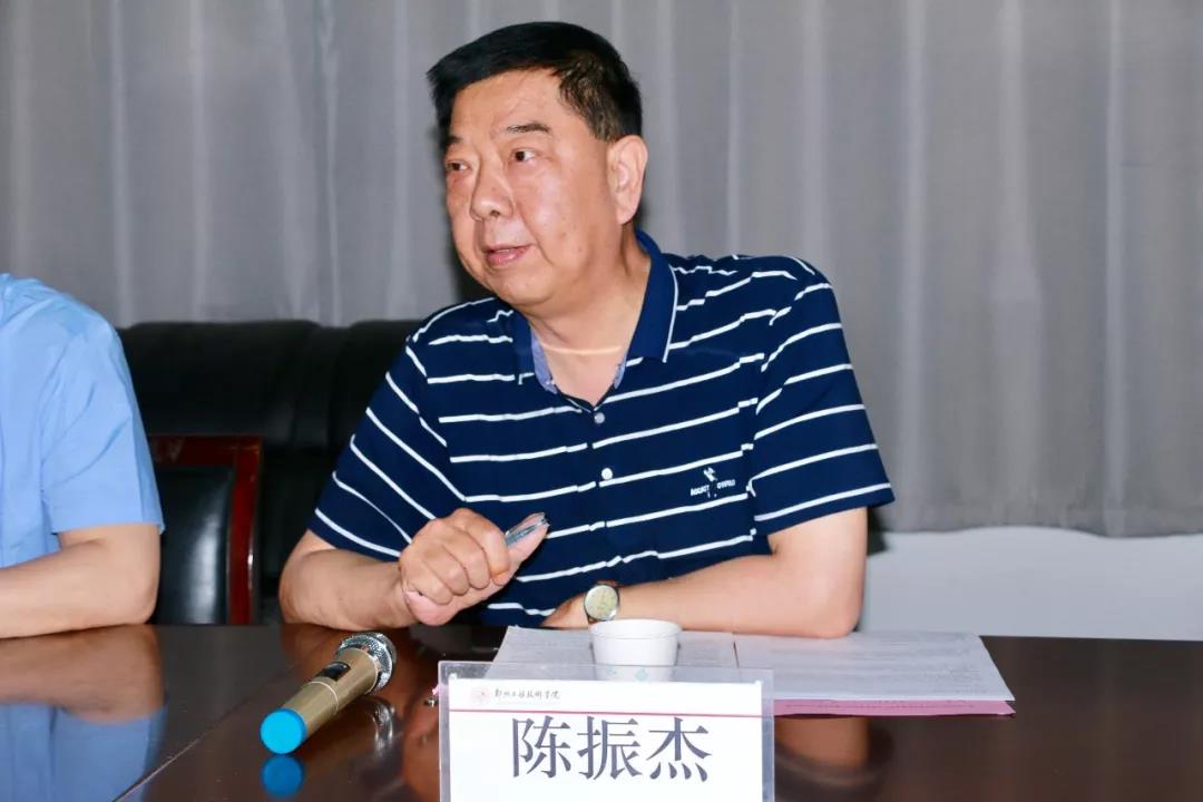 陈振杰总工程师作报告