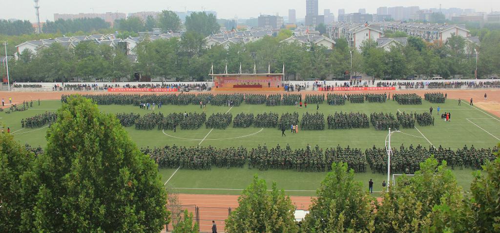 开学典礼现场