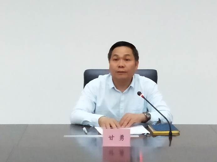 副校长甘勇讲话